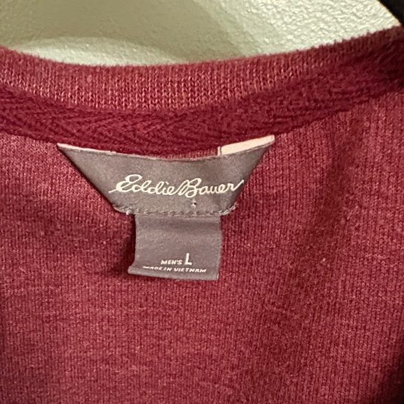 Large Eddie Bauer Quarter Zip - Picture 2 of 2
